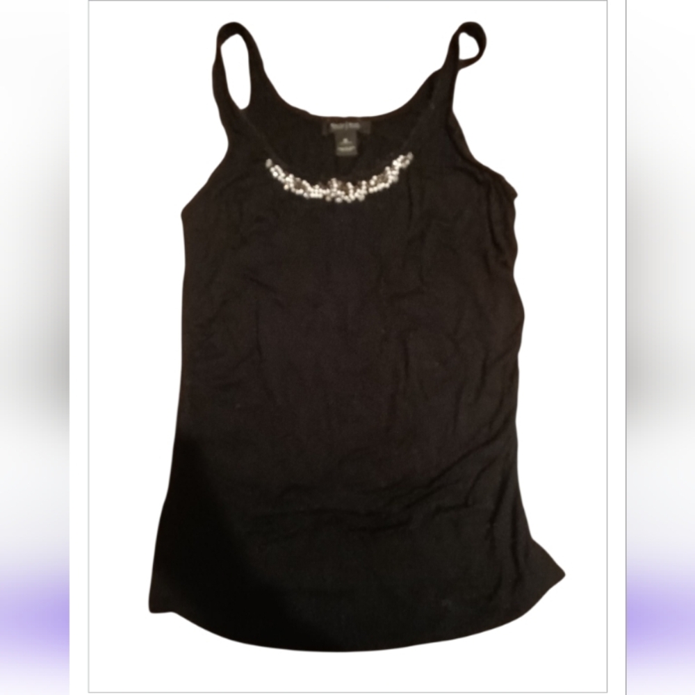 White House Black Market Embellished Women's Tank Top